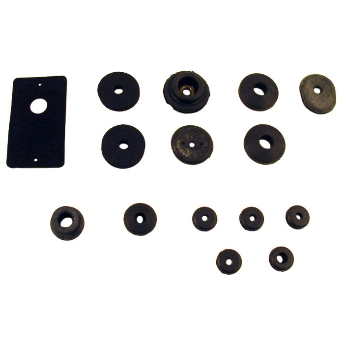 Rubber doorvoer schutbord PV444+P445 -1956 complete set