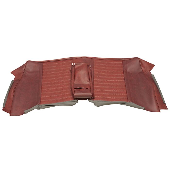 Bekleding Amazon 4D achterbankhoes rood rug 1965-1966 code 161+171+175+179