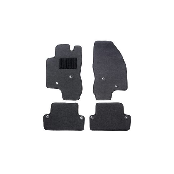 Mattenset zwart Volvo V70 XC70 2008 - 2016