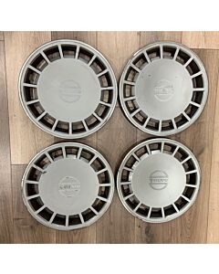 Wieldop Volvo, Set, 15 Inch, Wielkap, Wheel Cover, Hub Cap, Volvo 740, 240, 940, 960, S90, V90, 1392530, Gebruikt, Used