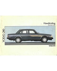 Manual Volvo 240 1990 en Holandés