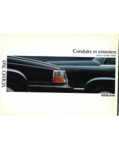 Manual Volvo 760 1989 en Francés