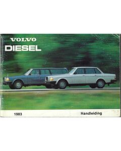 Manual Volvo 244 245 diesel 1983 en Holandés