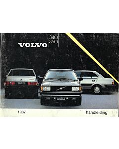 Manual Volvo 340 360 1987 en Holandés