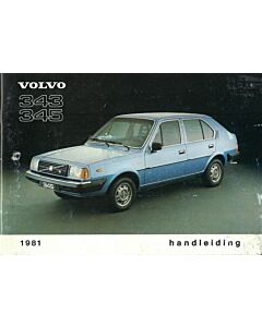 Manual Volvo 343/345 1981 en Holandés