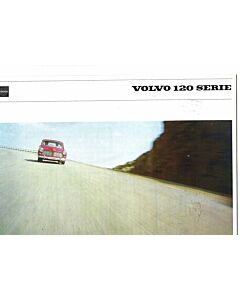 Producto de folleto de venta Volvo 120 en holandés