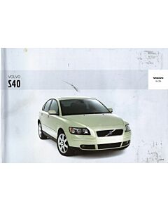 Manual Volvo s40 2004 producto sueco