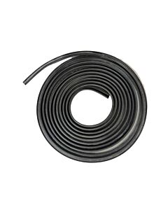 Rubber sierlijst voorruit 140+164+240+260 -1989 (gemonteerd aan de sierlijst) ORIG Volvo