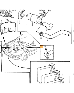 Pingel sensor 850  Volvo C70 (-2005) S70 V70 (-2000)  V70 XC (-2000) :