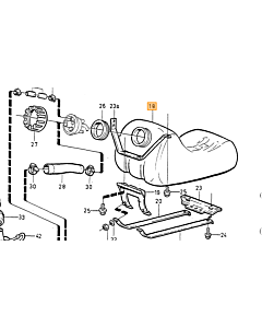 Demper benzine tank 240 740 780 760 940 