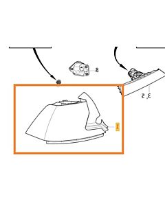 achterlicht links S90 2017+ CH -4094  Variant code: JA01