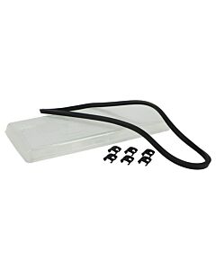 Lensglas  rechts 760  koplamp met mistlamp lens