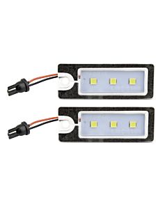 LED kentekenplaatverlichting  6000K  1 paar S60  S80  V70  XC70 Cross Country  XC90