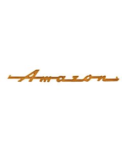 Embleem inchAmazoninch voorscherm Amazon schrijfletters repro - niet direct op voorraad - neem contact op met onze klantenservice -