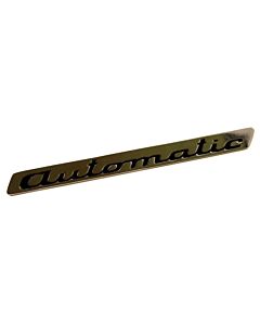 Embleem inchAutomaatinch - Alu. Volvo typeVolvo 120 130 220 : Volvo 140 : Volvo 164 :