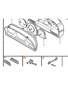 Rem licht schakelaar Volvo 850 900 C70 (-2005) S40 V40 (-2004) S70 V70 (-2000) V70 XC (-2000) orig Volvo0