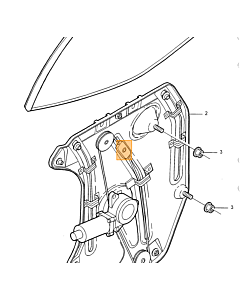 Electrische MOTOR links
