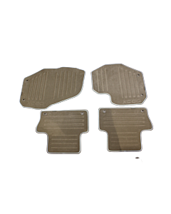 "Juego de Alfombrillas Beige Elegante para Volvo XC60"