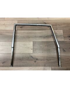 Raamstijl portier, Linksachter, Aluminium, Window Frame, Volvo 140 145, Gebruikt