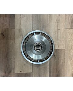 Wieldop Volvo, Enkel, 15 Inch, Wielkap, Wheel Cover, Hub Cap, Original Volvo, Gebruikt, Used