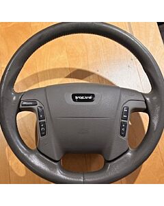 Volante, Volante Original Volvo, Volvo S80 1998-2005, V70 2001-2007, número de pieza 8643451, Usado