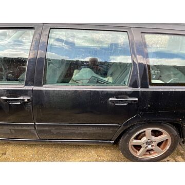 Puerta de conductor trasera izquierda para Volvo V70 negro 019