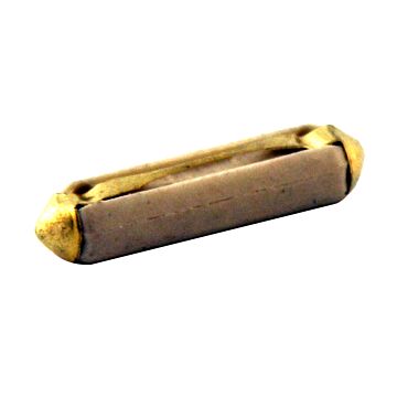 Zekering 8amp porcelein (25.5mm) wit