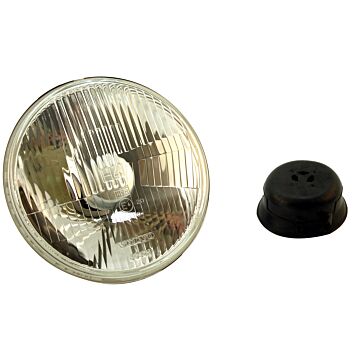 Koplamp reflector met glas H4 PV+Amazon+P1800+140 orig Volvo 7 inch 178mm LHD