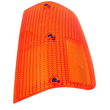 Knipperlicht glas links voor 240 CIBIE USA volledig oranje  3 schroefs bevestiging 