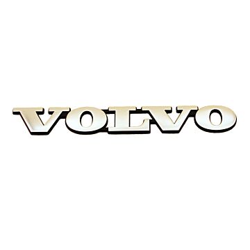 Embleem -Volvo- achterklep kofferklep Volvo type 240 260 262 (1369001) metaal
