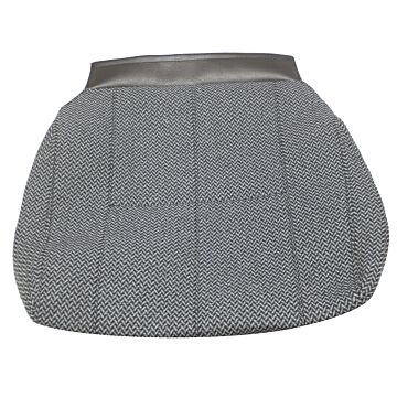 Volvo 240 asiento tapa tapizado asiento negro/gris la raspa de arenque 1977-1987 Volvo repuesto no 1313815