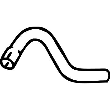 Uitlaat pijp over achteras Volvo 740 B200/230 A/E/K
