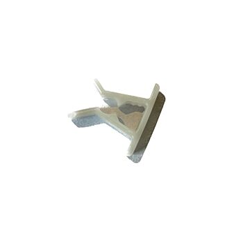 Klem portierbekleding 740+760+780+940+960+S90+V90 (23mm) deurbekleding wit