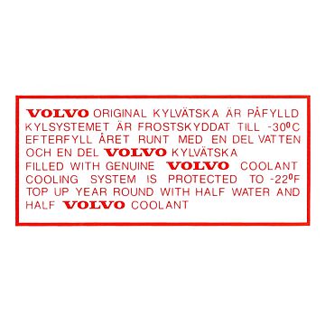 Sticker inchOriginal kylvatska etcinch rood op wit 112x50mm (252188)