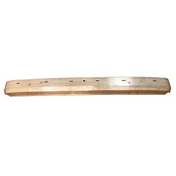 Bumper 240+260 1981+ achterzijde aluminium binnendeel n