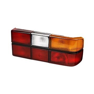 Achterlicht 240 sedan rechts1979-1989 zwart met wit knipperlicht 35430014 