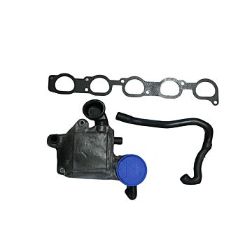 Carterventilatie SET 5-CYL zonder Turbo Volvo S80/V70/S60 '03-(bifuel 31319989 toevoegen)