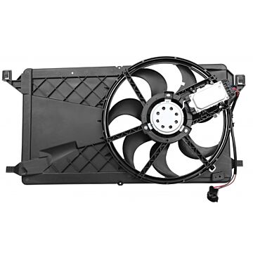 Koelventilator Radiateur 390W 4-CYL Benzine zonder Turbo en D2 Volvo S40 C30 V50