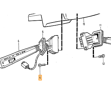 schakelaar Volvo typeVolvo 850 : ChassisnrVolvo 850 4-deurs : fabriek Code Chassisnr