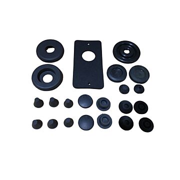 Rubber doorvoer schutbord 140 -1969 complete set