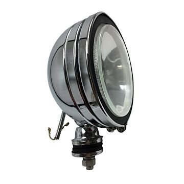 Verstraler in het chroom / 55 wat H3 en 16cm diameter / 12 cm diep (wordt verkocht per stuk) Amazon PV544 Duett 