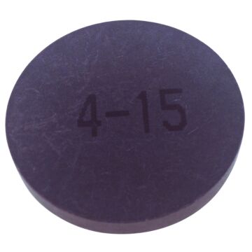 Klepstelplaatje B19+B21+B23+B230 4.00mm