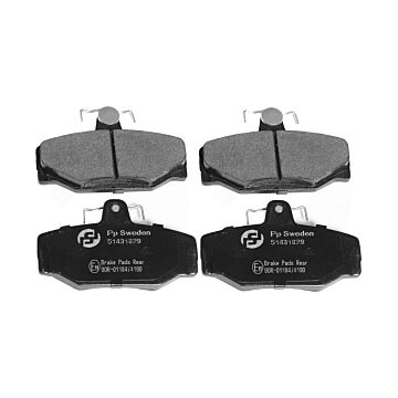 Rem blok set achter TRW 960 740 760 940 V70 V90 S90 850 OEM ref 2709236 271573 2715738 271829 2718294 271958 2719581 272291 2722