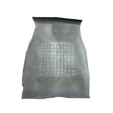 Mat rubber voor amazon links B16 (en en B18-1964) grijs met vierkant patroon