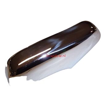 Bumper rozet Duett+PV444+PV544 1957+ voorzijde RVS