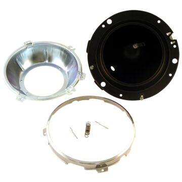 Koplamp pot P1800 alle typen metaal (buitenpot compleet met veertjes ring en binnenpot)