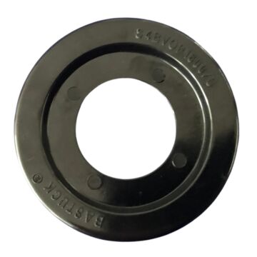 Ring raamslinger+deurkruk P1800 zwart plastic
