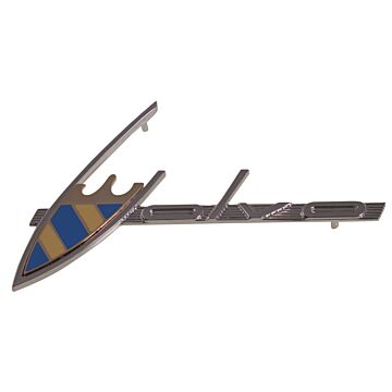 Embleem P1800 Jensen vlag B stijl repro -chassinr 6177