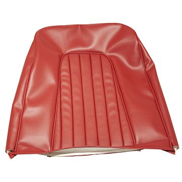 Bekleding P1800 Jensen stoel rug rood 301-176.303-213