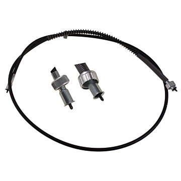 Kilometerteller kabel  Amazon M41+BW35 automaat Amazon 1963+ ( 1970 mm 16MM aansluiting aan tellerklok) overdrive 189cm